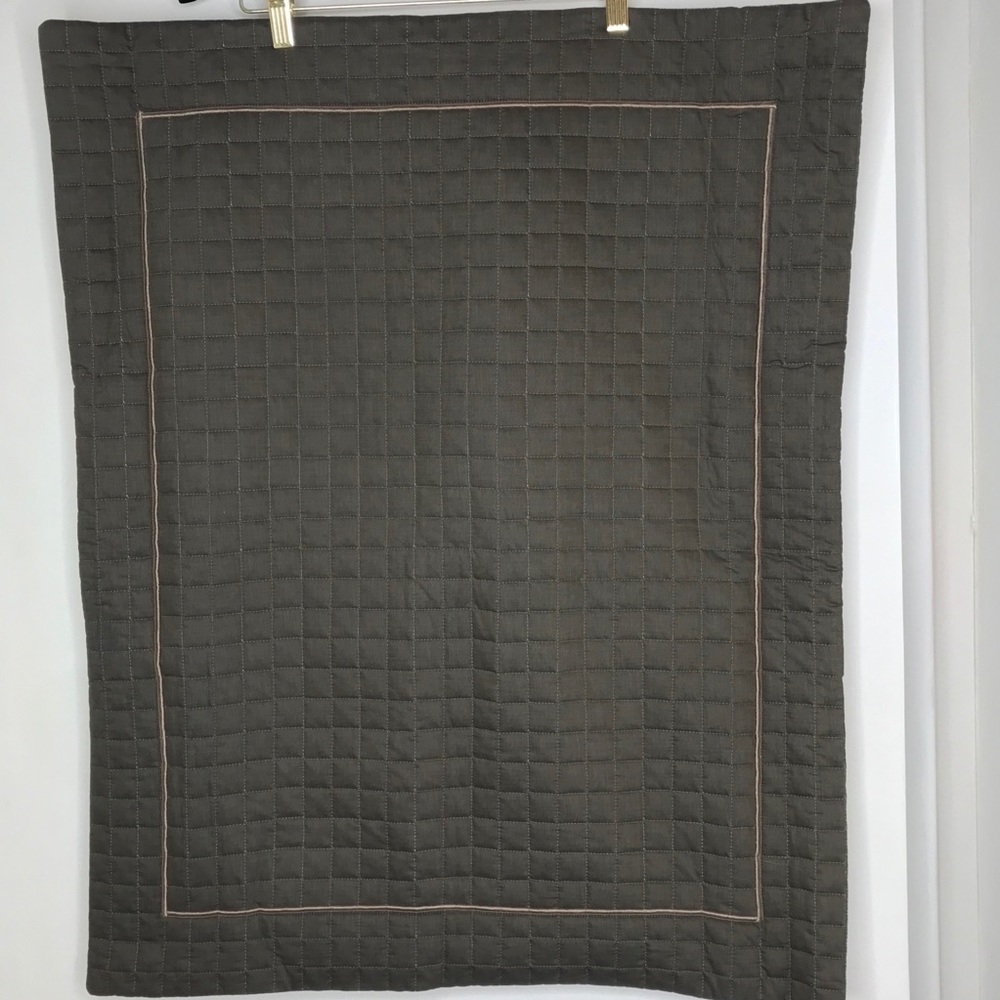Peacock Alley quilted standard pillow Shams Italy